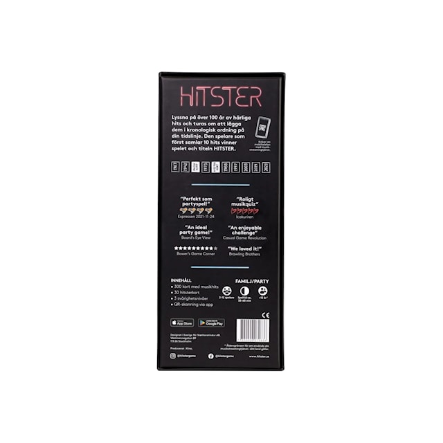 Hitster The Music Card Game (SE)