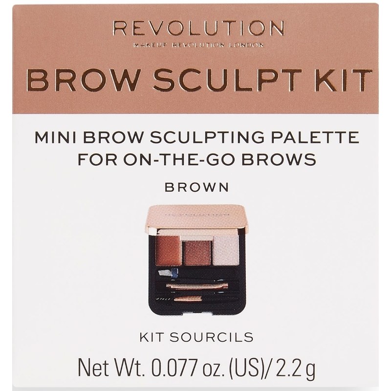 Makeup Revolution Brow Sculpt Kit Brown (Auktion)