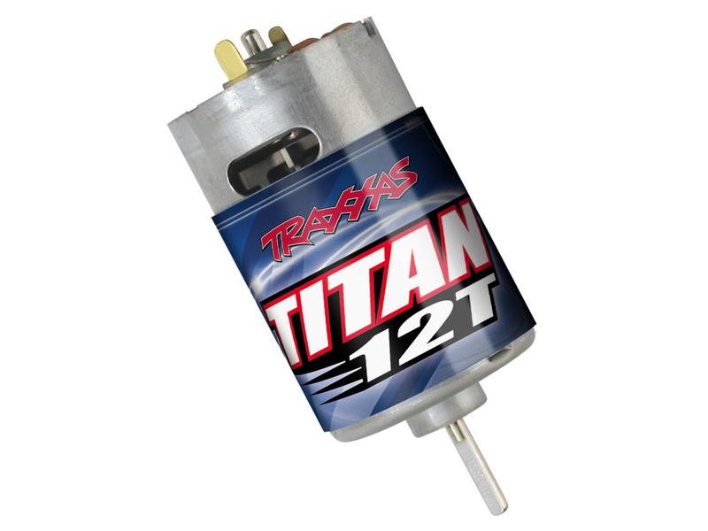 Traxxas Brushed Motor Titan 550 12T 550er Bürstenmotor für den Betrieb mit 2S LiPo