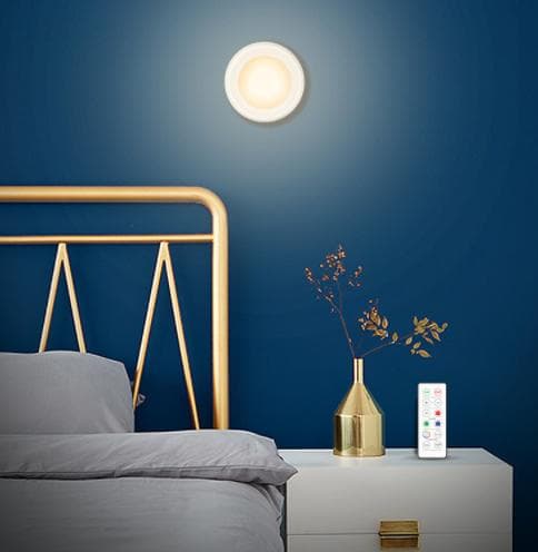 INF LED spotlight med fjernkontroll  1-pack