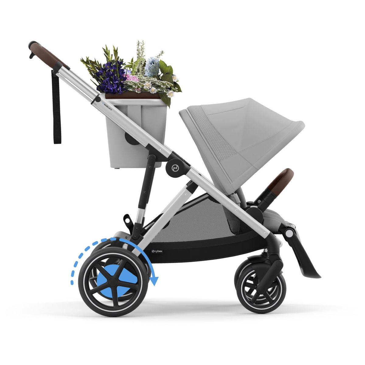 CYBEXCYBEX   eGazelle S stone grey mid grey