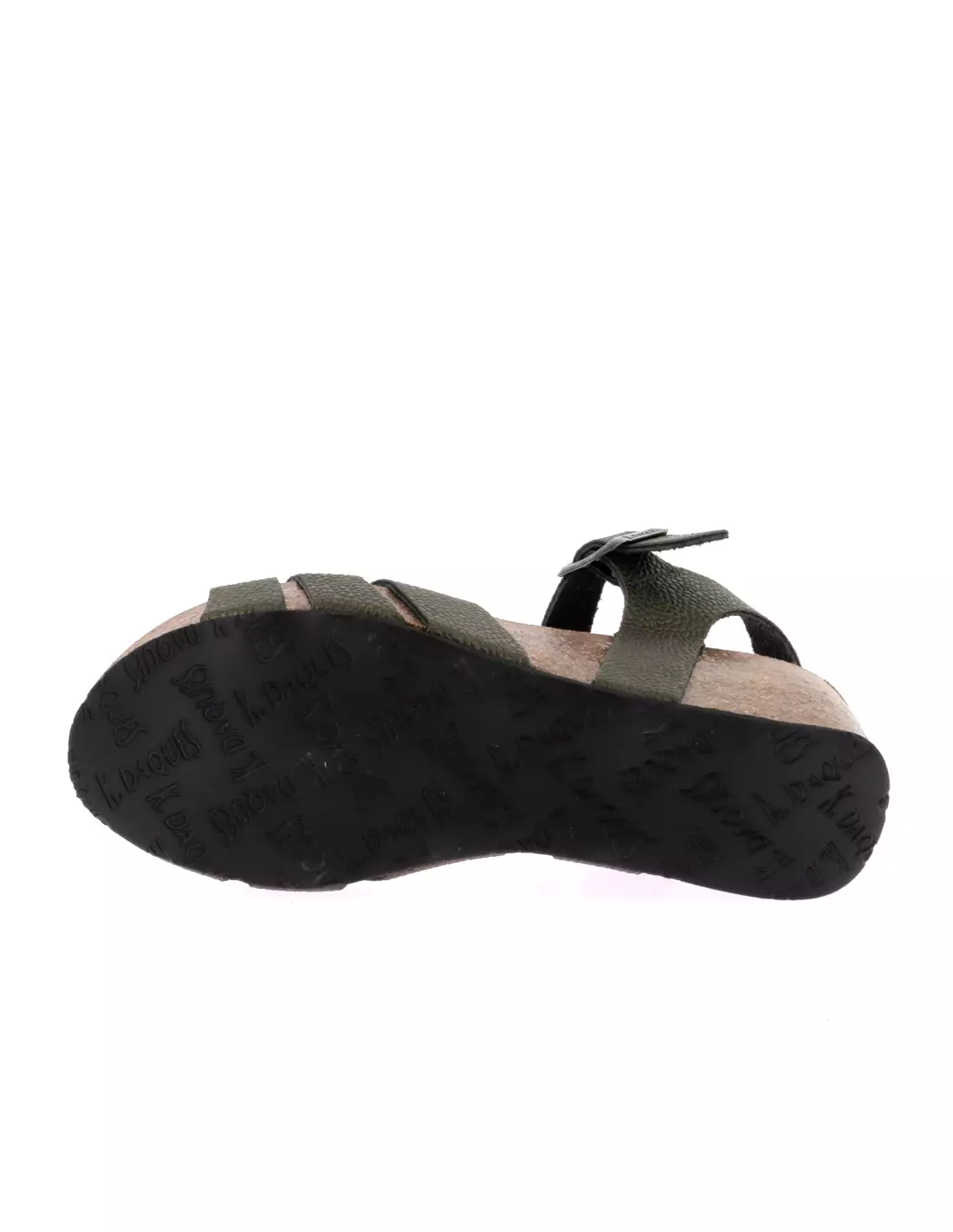 K DAQUES CALONGE - Sandales & nu-pieds Kaki