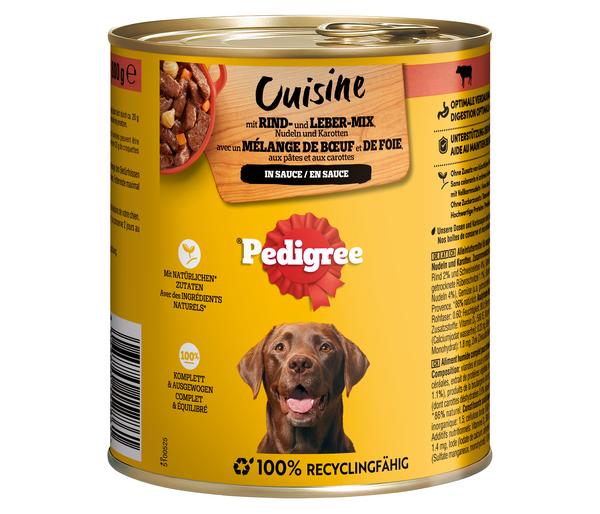 Pedigree® Nassfutter für Hunde Adult, Rind-