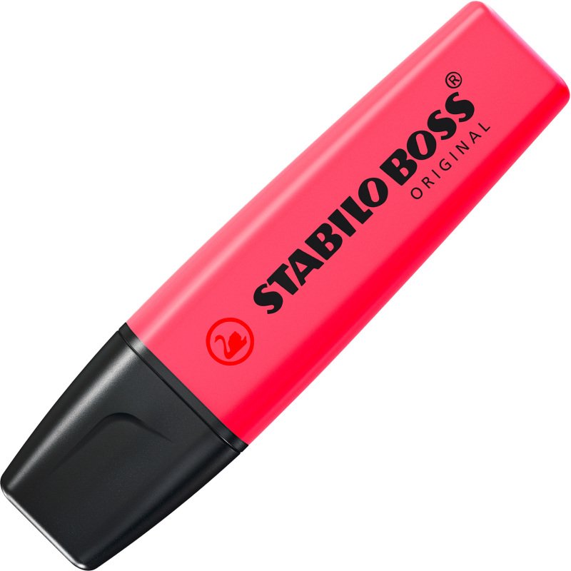 Surligneur Stabilo Boss couleurs assorties - Pochette de 8