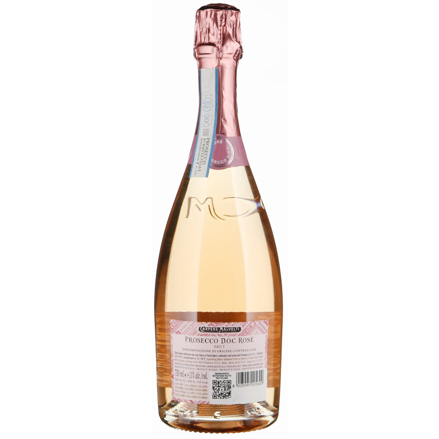 Prosecco DOC Rosé Brut Carpenè Malvolti -75cl