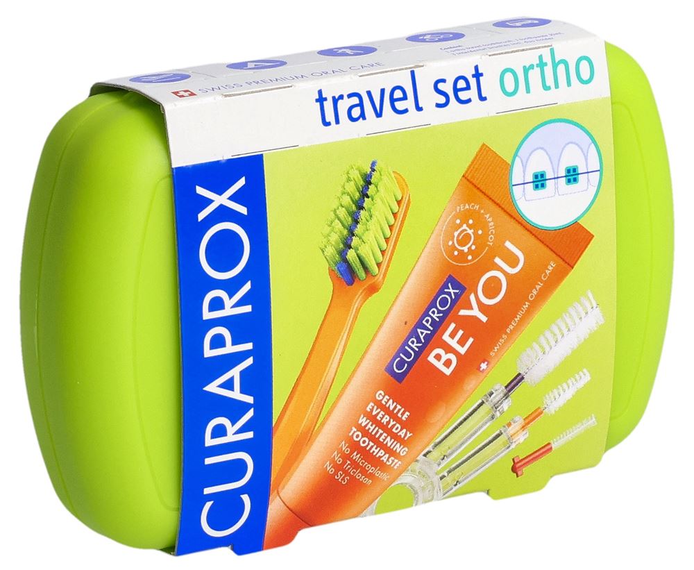 CURAPROX Travel Set Ortho grün 1 Stk