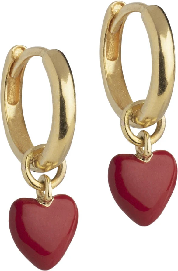 ENAMEL Copenhagen Hoops, Amore Red
