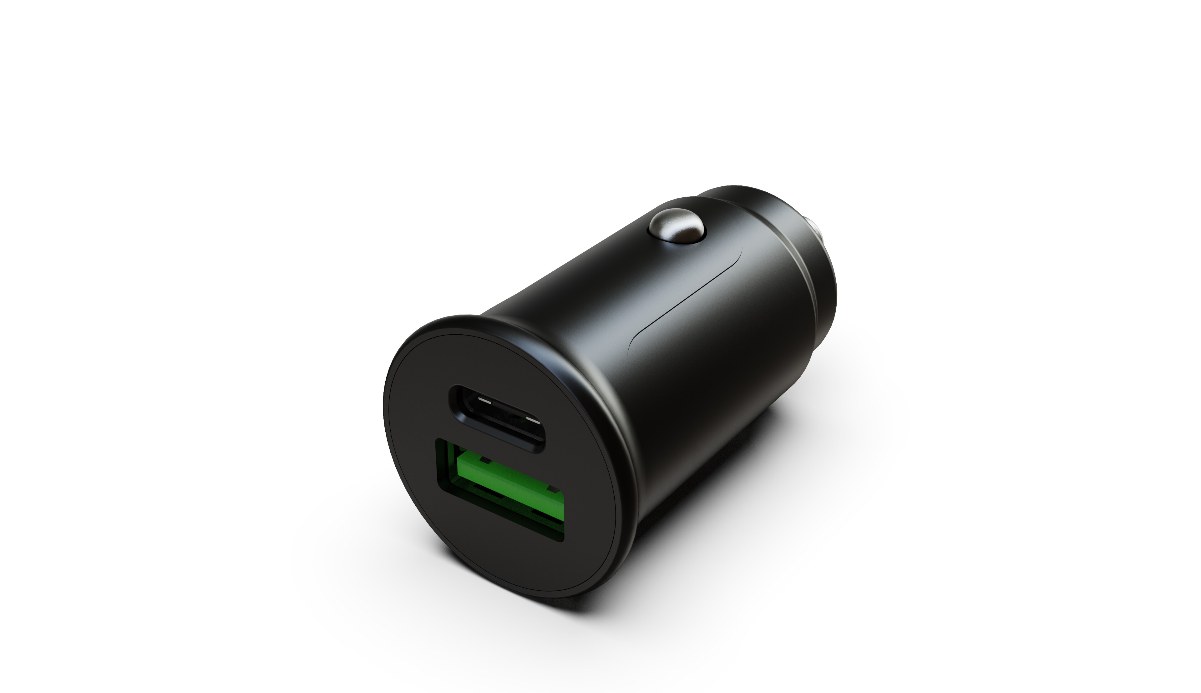 Fontastic Kfz-Ladeadapter Lito USB-A + USB Typ-C, 27Watt