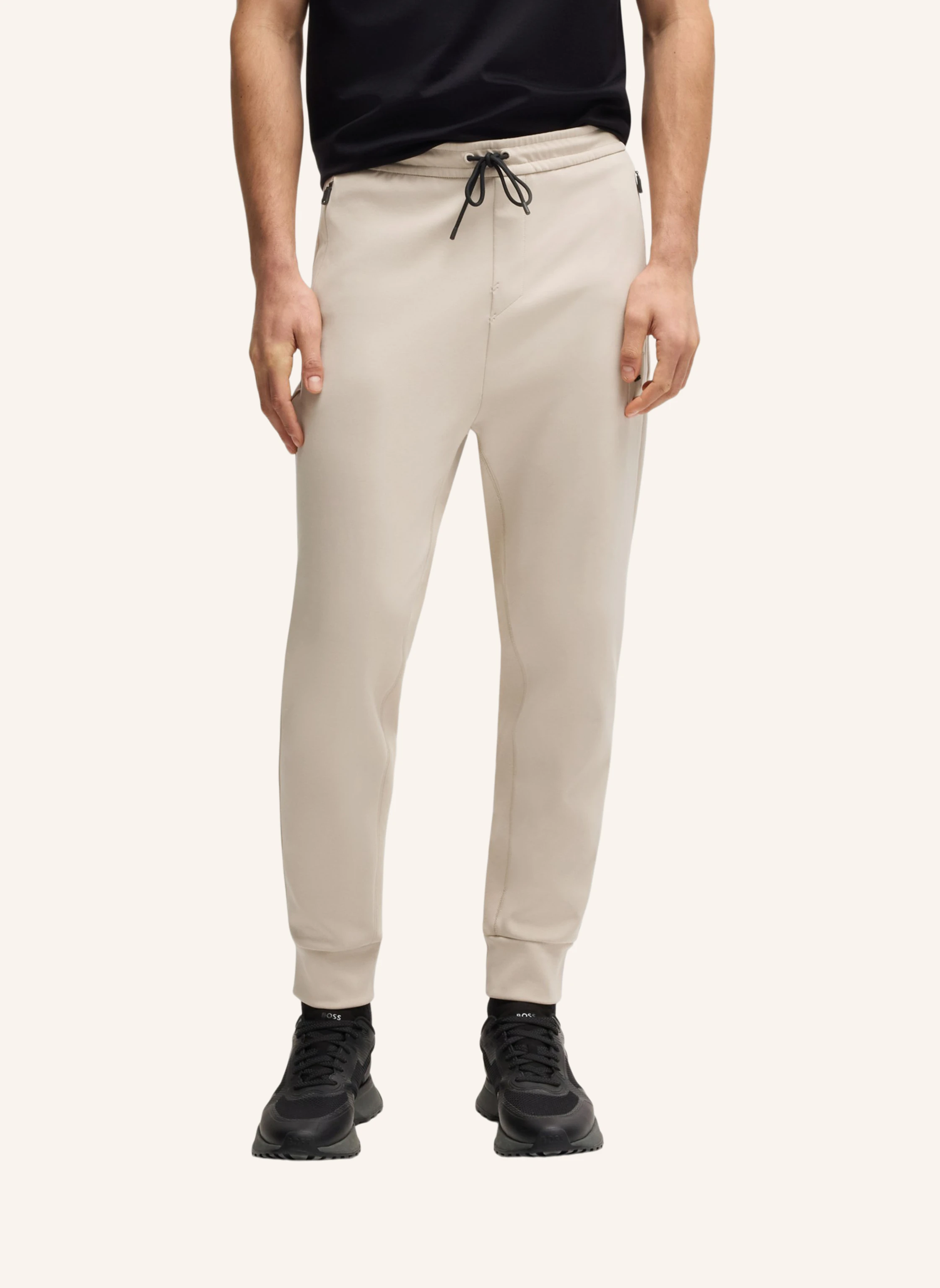 BOSS Casual Hose HADIKO RIB Regular Fit
