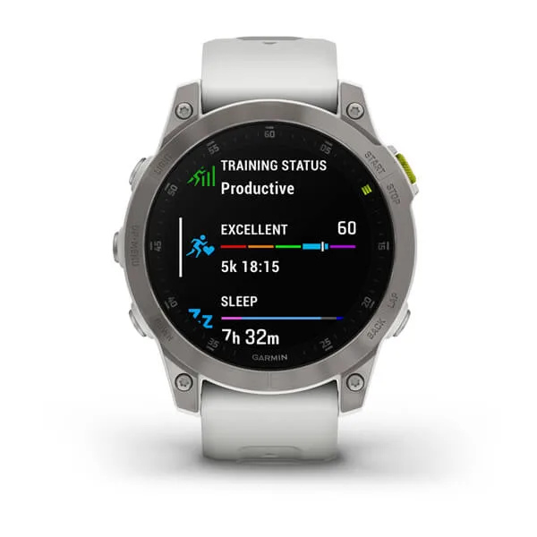 Garmin Epix Generation 2 Sapphire Silver/White