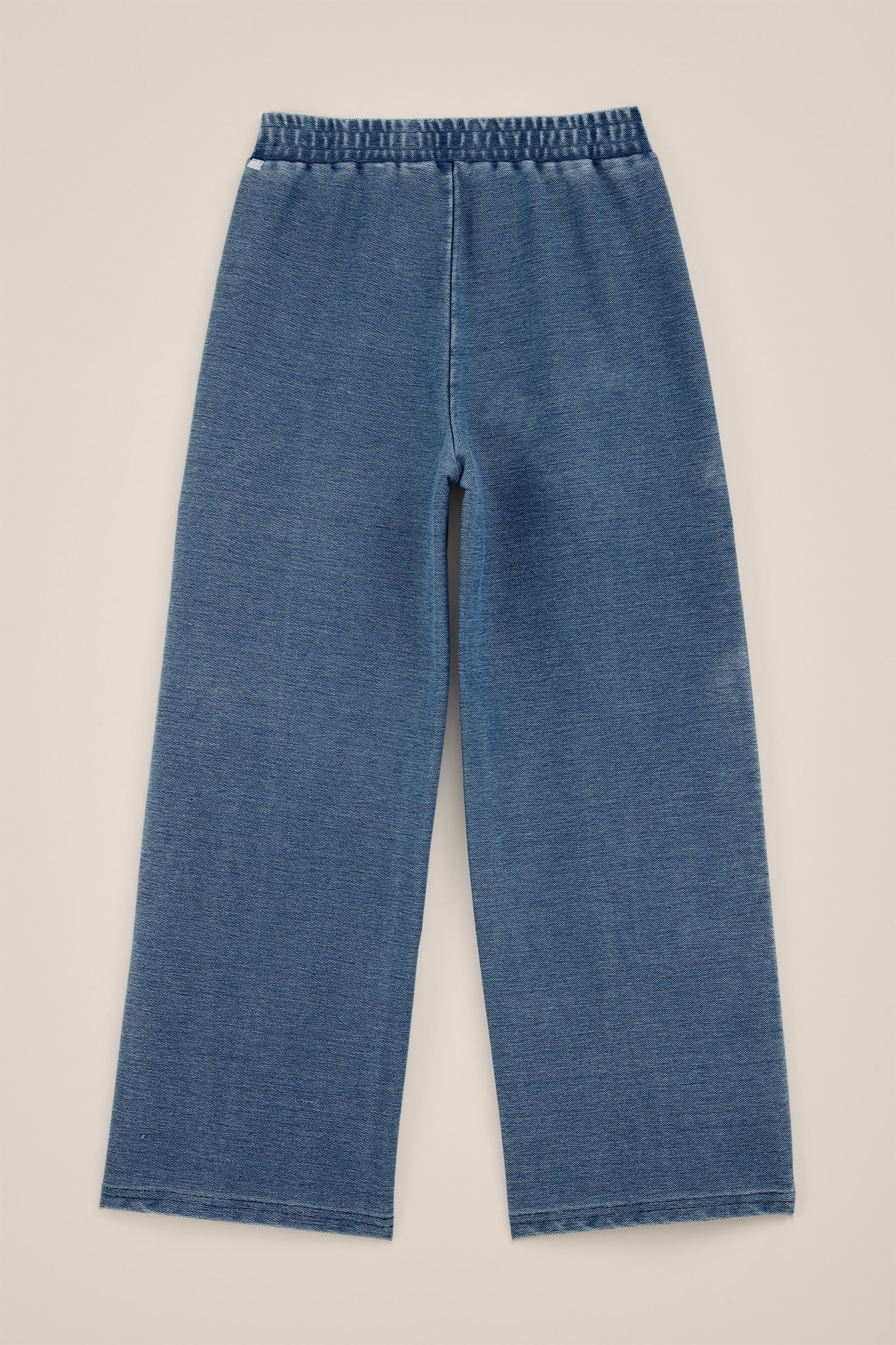 Meisjes broek met stretch WE Fashion Lichtblauw