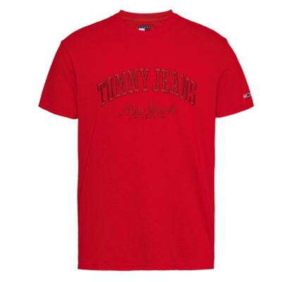 Tee-shirt à manches courtes homme Tjm Reg Vintage Varsity TOMMY HILFIGER