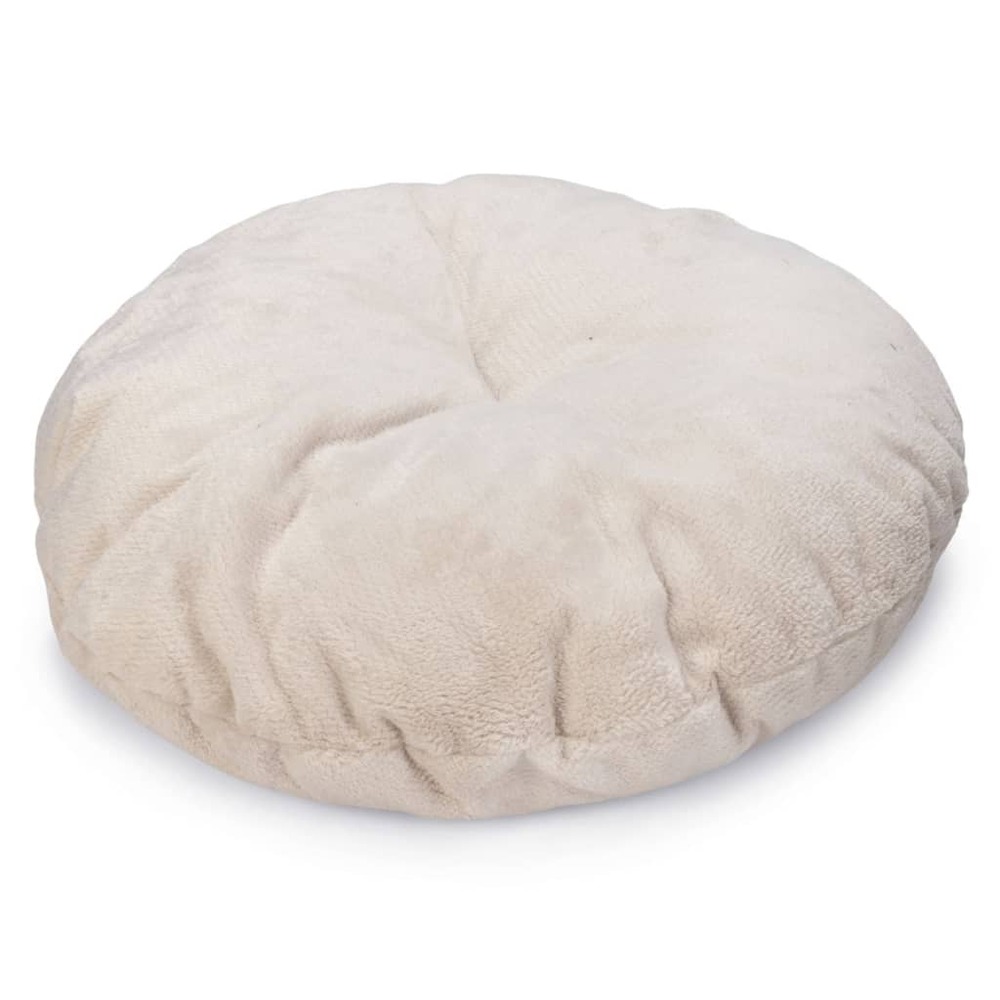 Lit nervuré pour chat gris 50x35 cm