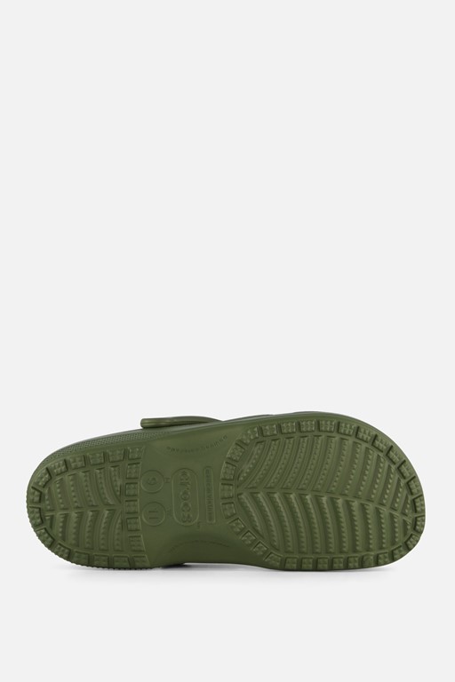 Crocs Classic Clog Slippers groen Rubber
