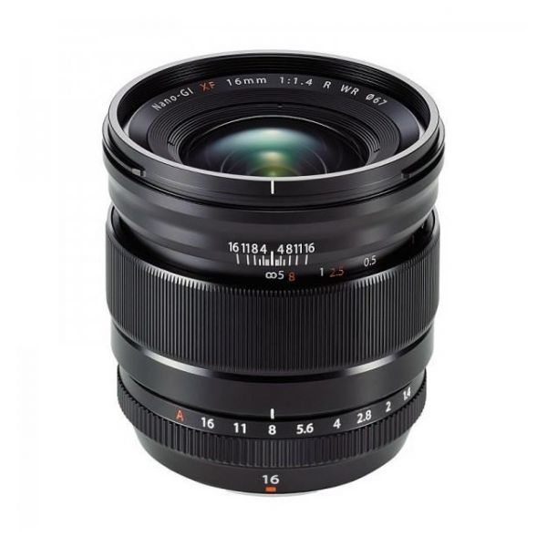 Objetiva Fujifilm 16mm f/1.4 R WR XF