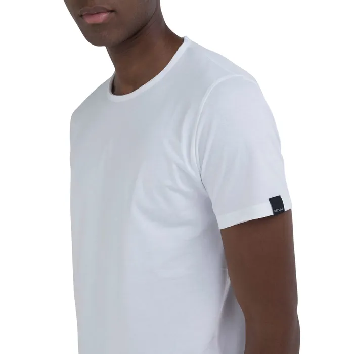 Replay Raw Cut Crew Shirt Heren