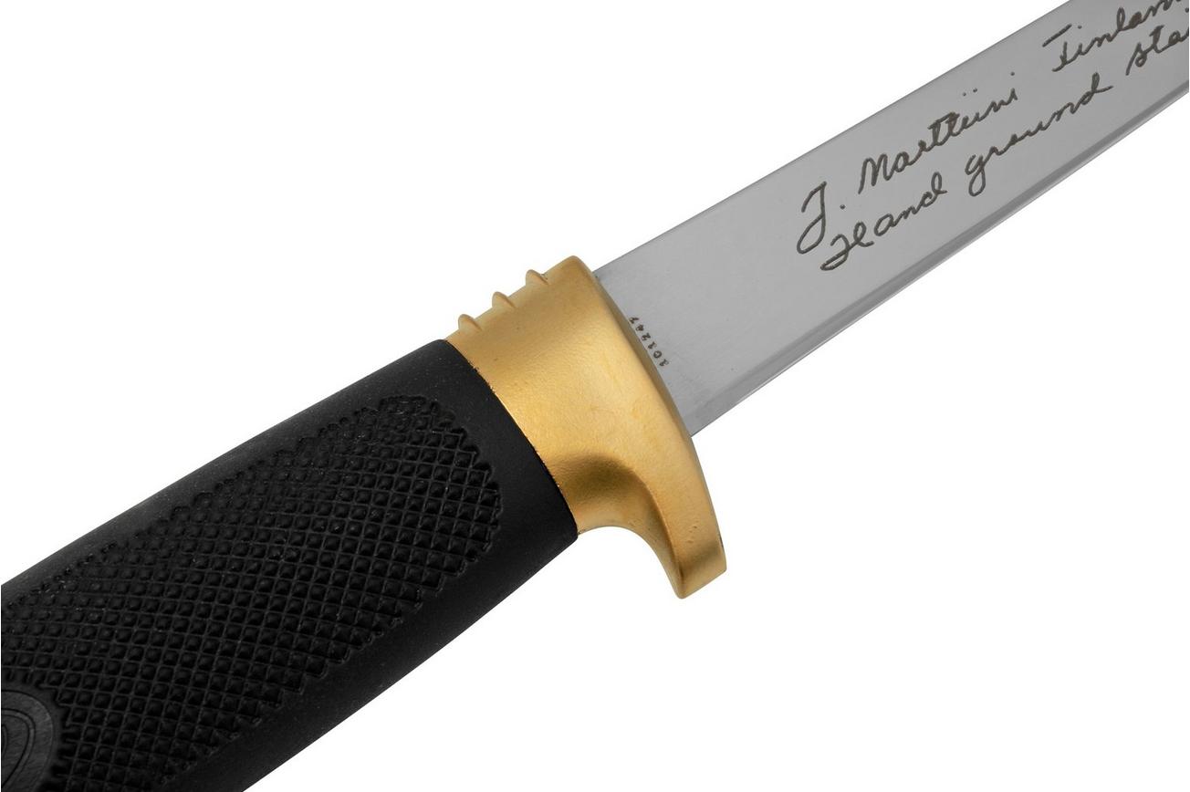Marttiini Condor Filleting Knife 15, 826014, Black Rubber Stainless, fileermes