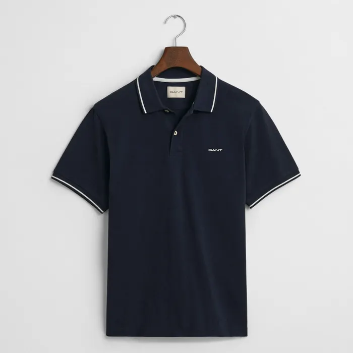 Gant Tipping SS Pique Rugger Polo Heren