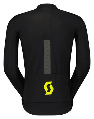 Veste Manches Longues Homme Scott RC Pro Warm Hybrid Windstopper Noir/Jaune