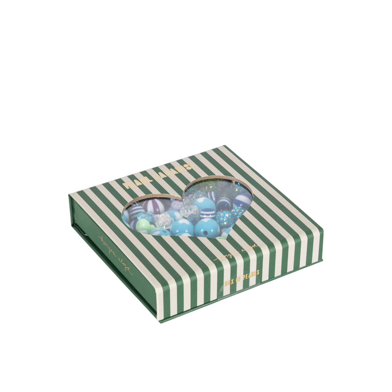 Bastelperlen Box Blue