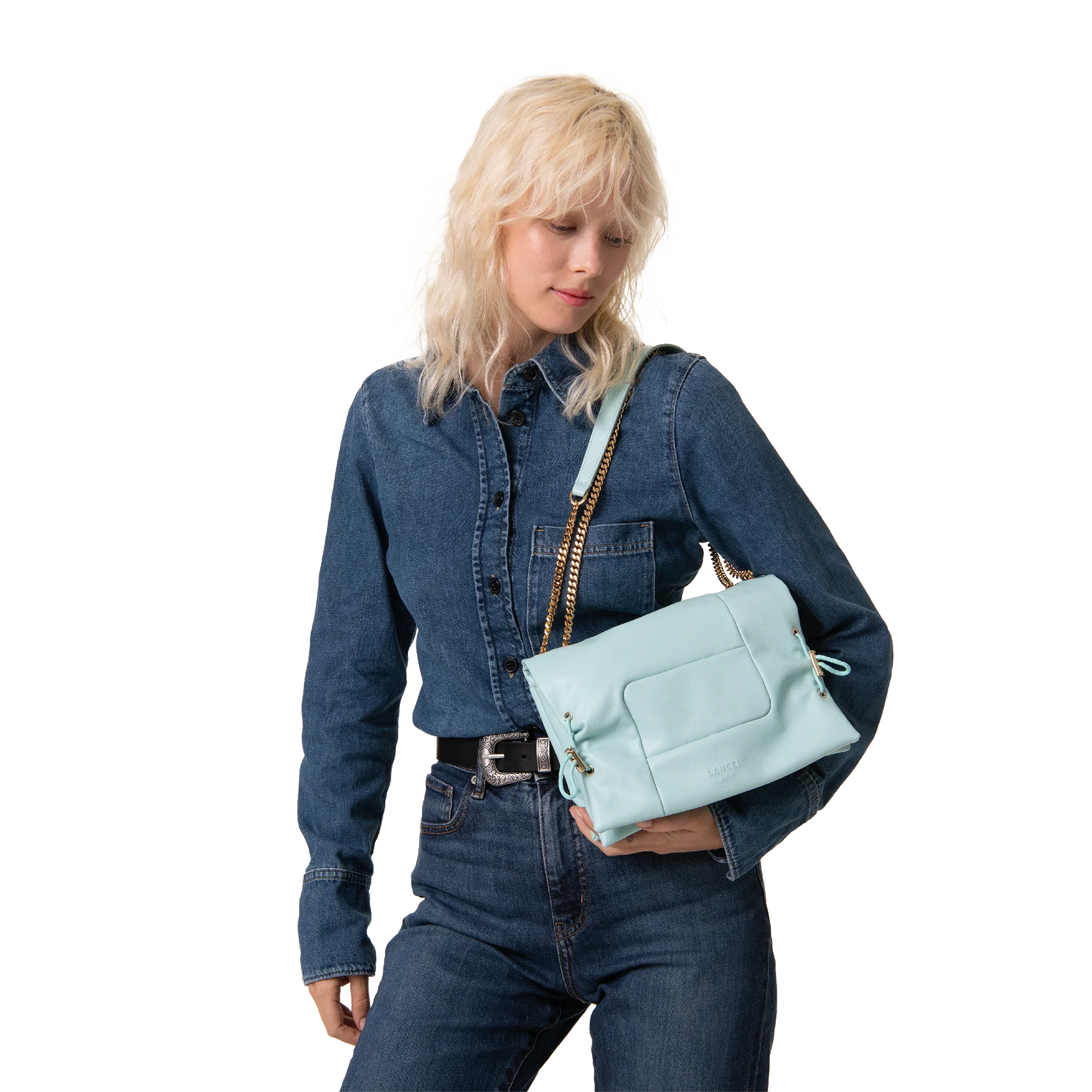 Sac rabat M Billie de Lancel-Menthe