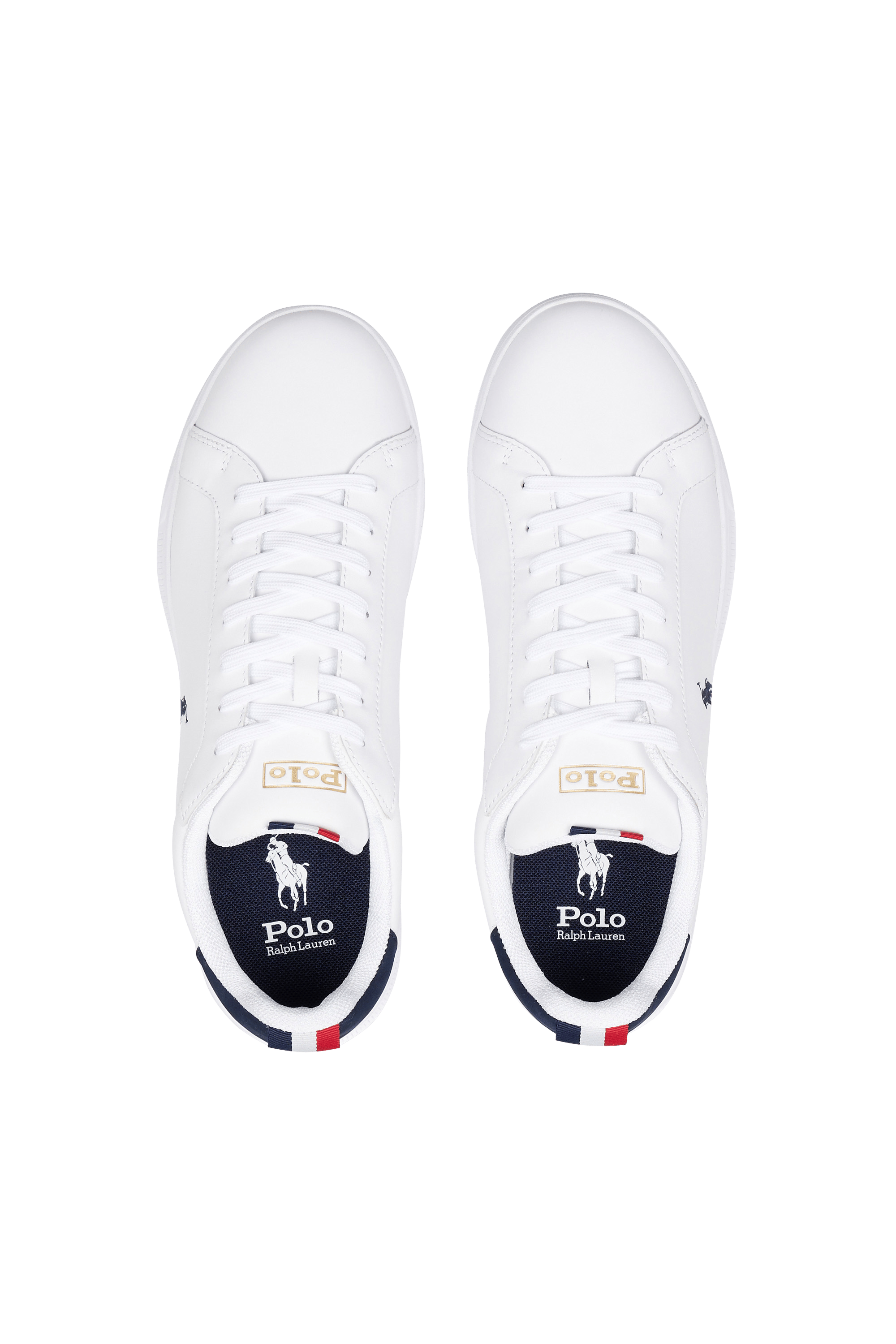 Baskets basses en cuir | Multicolore