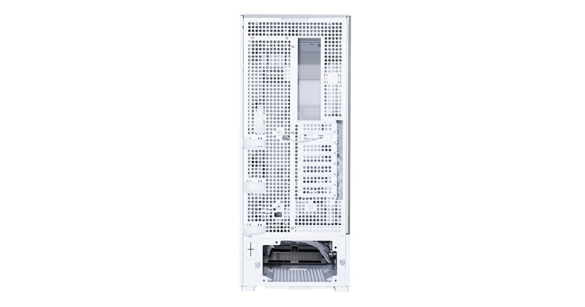 Lian LiSUP-01 midi tower behuizing  (Wit | 2x USB-A | 1x USB-C | RGB | Window)