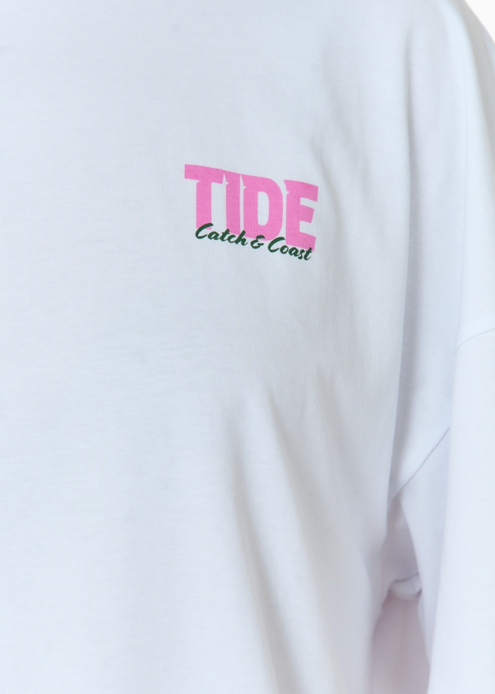 Tide t-shirt wit