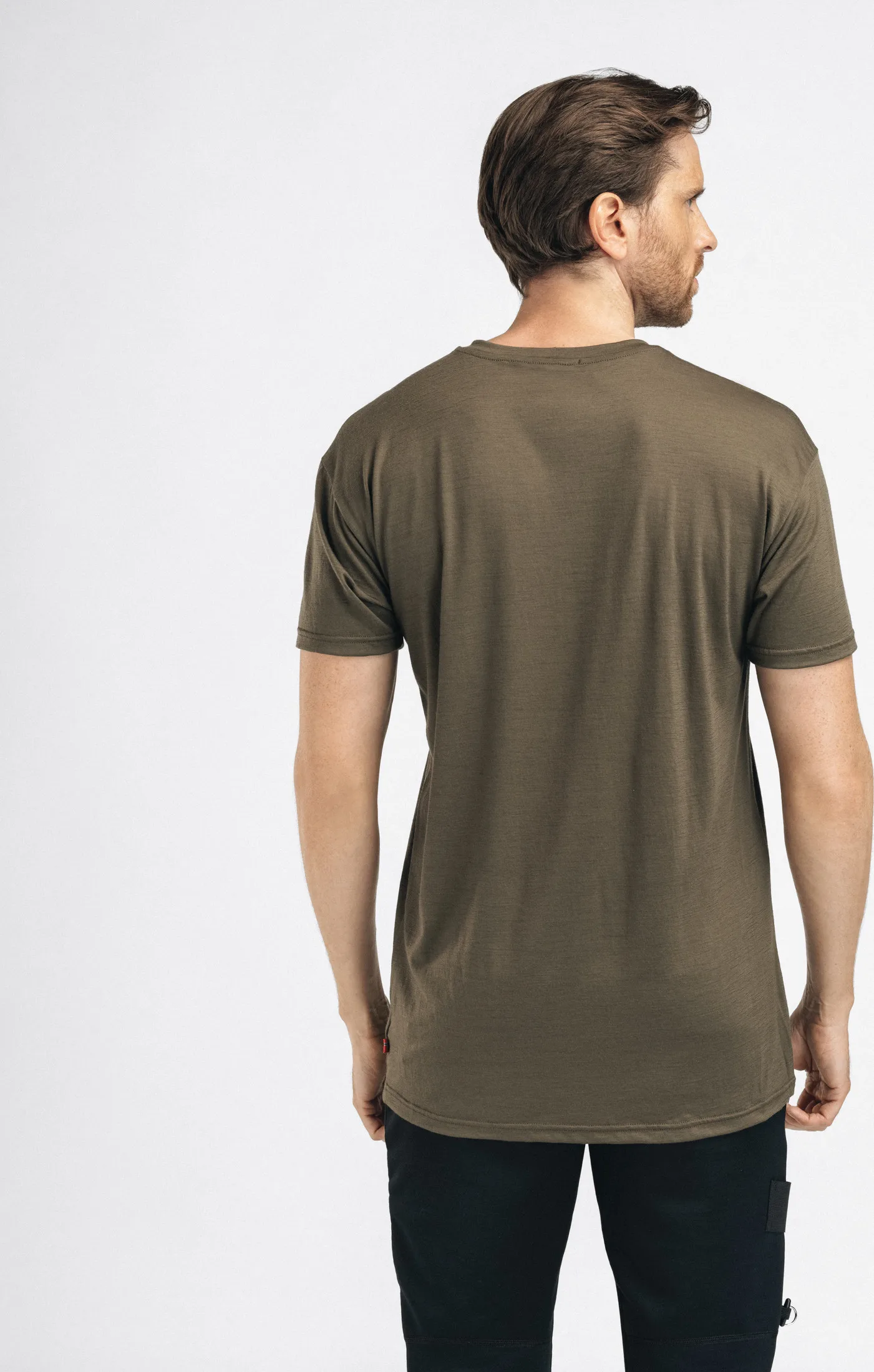 Aclima Men's Lightwool 140 Classic Tee Antler Tarmac