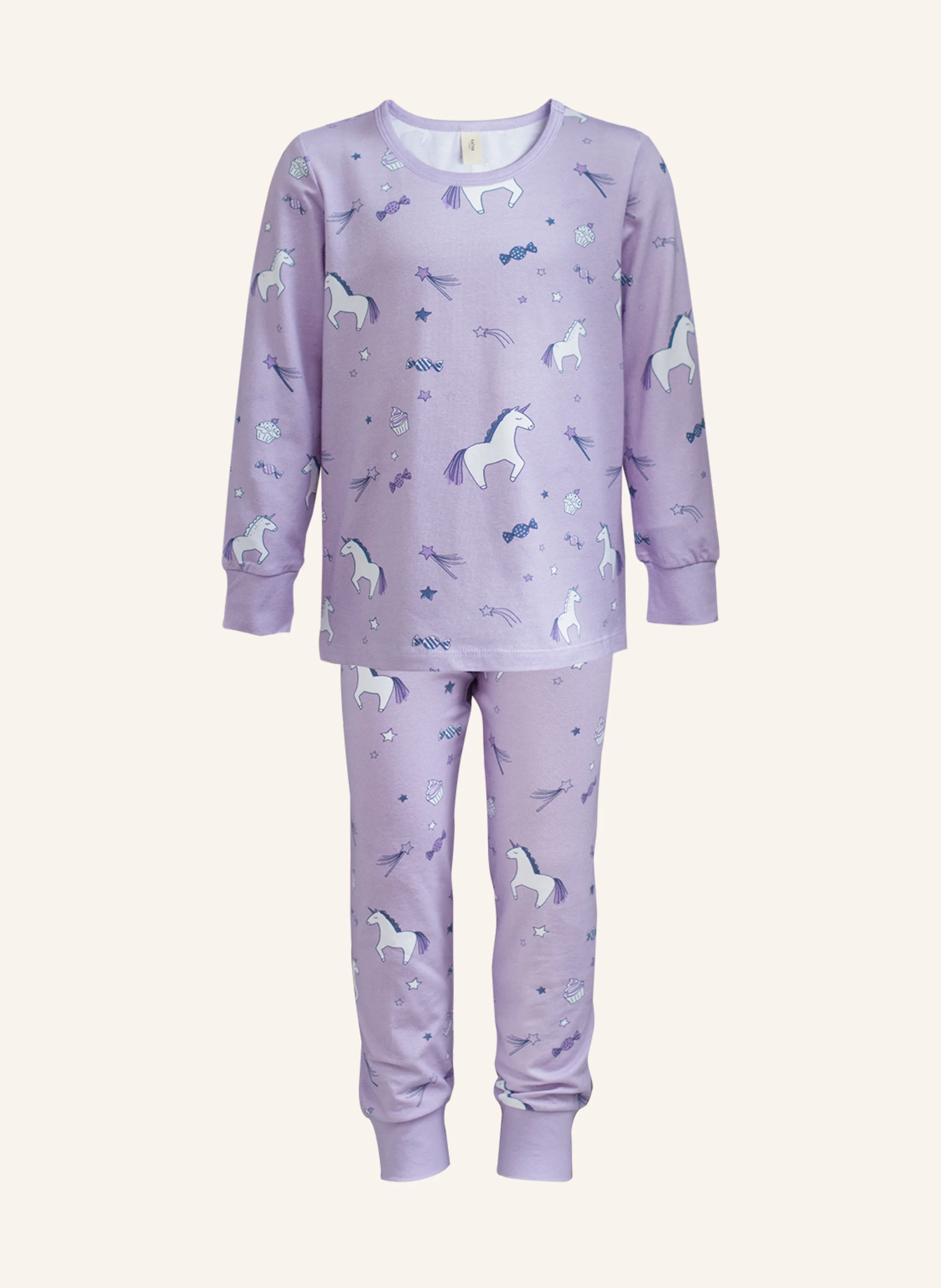 KATHA Covers Schlafanzug EINHORN
