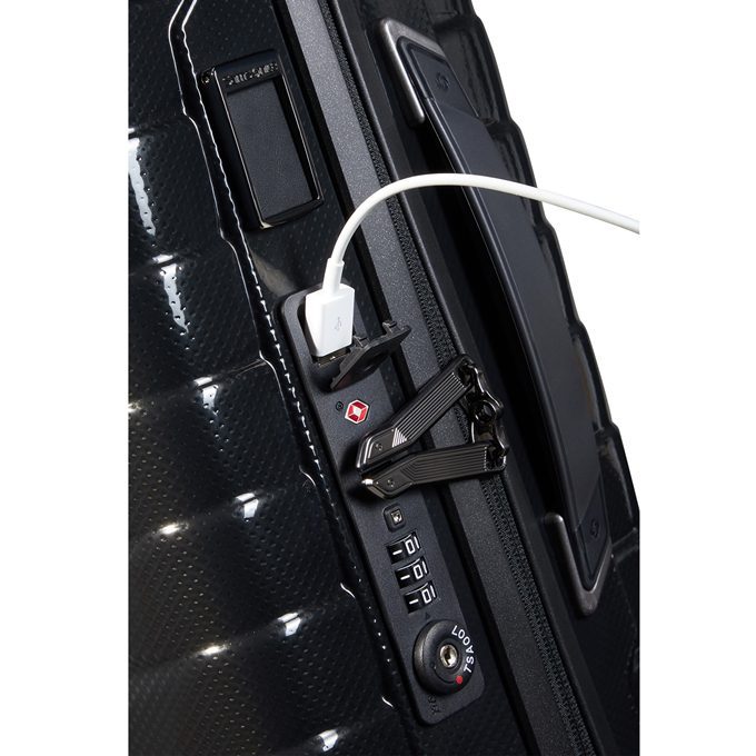 Samsonite Proxis Spinner 55 cm Expendable Zwart