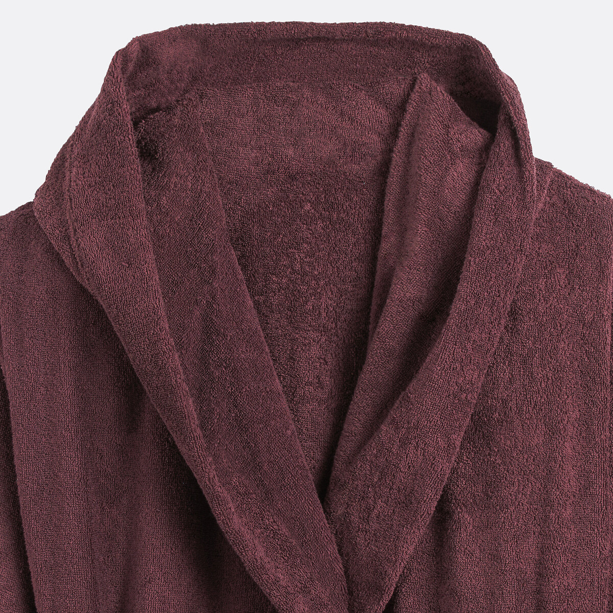 LA REDOUTE INTERIEURS<br>Roupão com capuz, em algodão penteado 400g/m2, Kheops