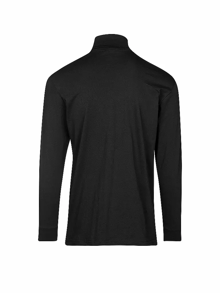 RAGMAN Rollkragenshirt schwarz