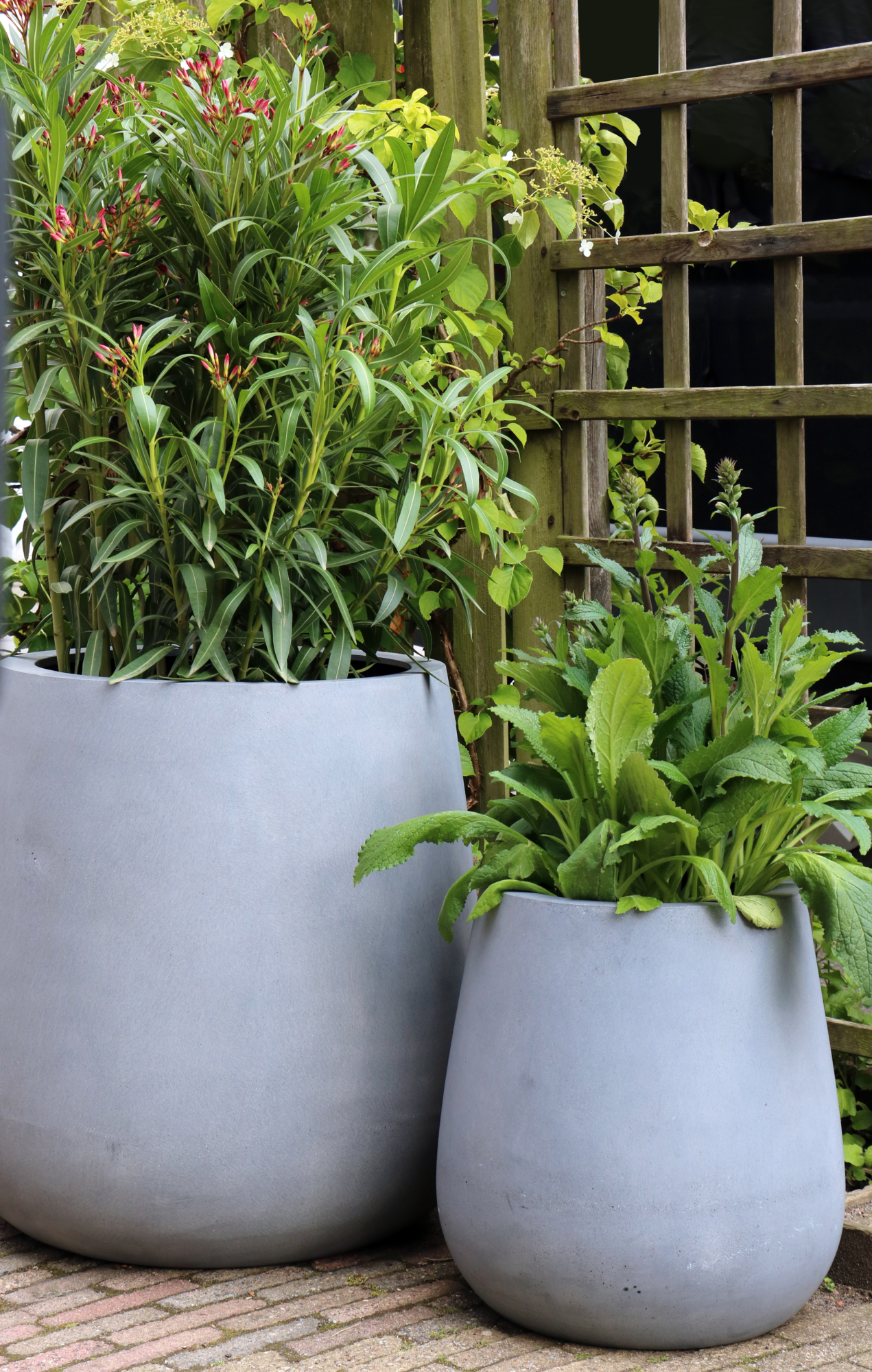 Plantenpot Vermont grey Ø66 x H67 cm