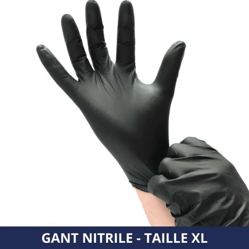 FILFA FRANCE - Gant nitrile non poudré - Bleu - Taille XL x100