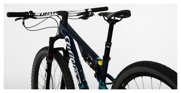 VTT Tout-Suspendu Wilier Triestina Urta Max SLR Shimano XT 12V 29'' Bleu Turquoise Wilier MTB Factory Team 2024