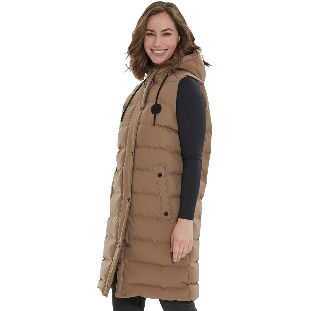 Weather Report Chief Puffer Parka Vest Dame