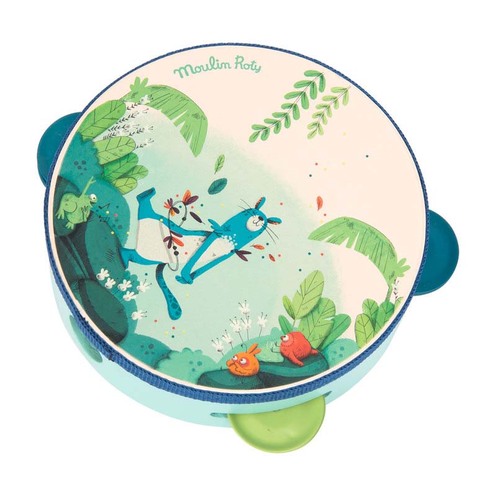 Tambourin bleu Dans la Jungle - MOULIN ROTY