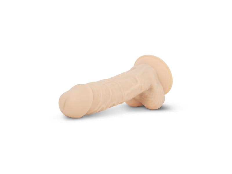 Real Fantasy Deluxe Conrad vibrierender Dildo 20 cm Beige Hochwertiges Sextoy für erotische Momente