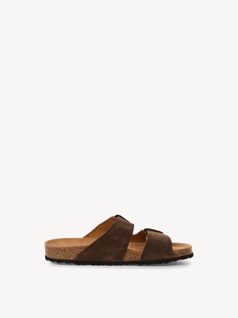 Leren Slipper - bruin