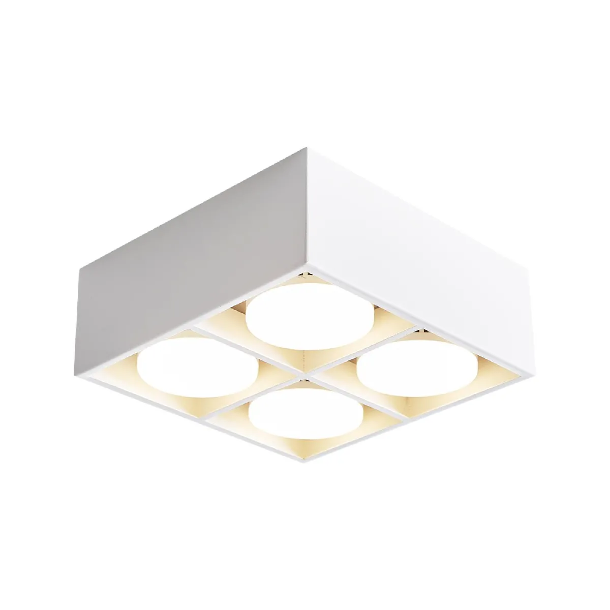 NETTLIFE Spots Plafond LED Blanc Chaud GX53