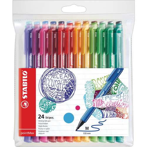 STABILO® pointMax Filzschreiber, Sets
