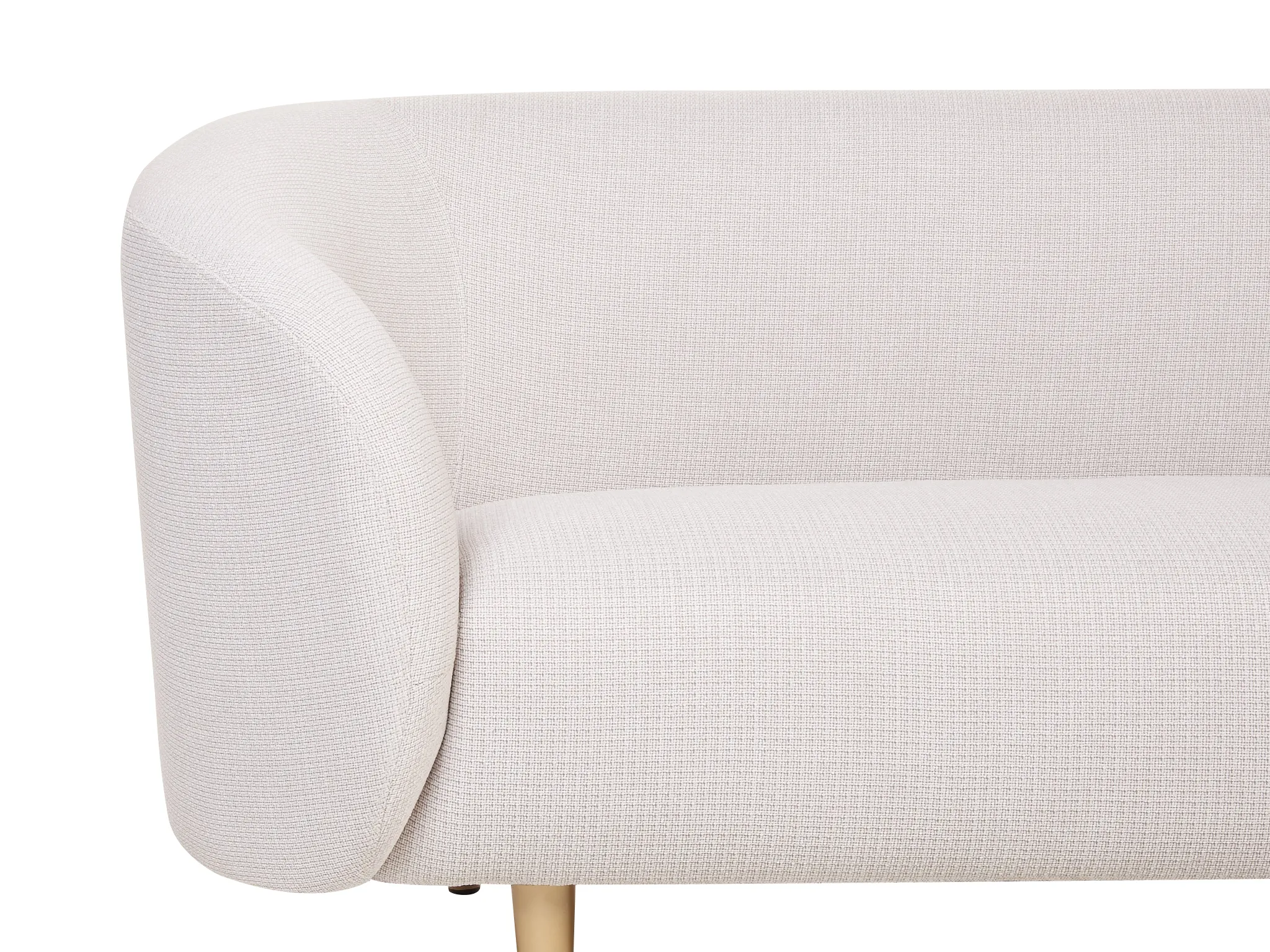 Bank 2-zits LOEN Stof Lichtbeige