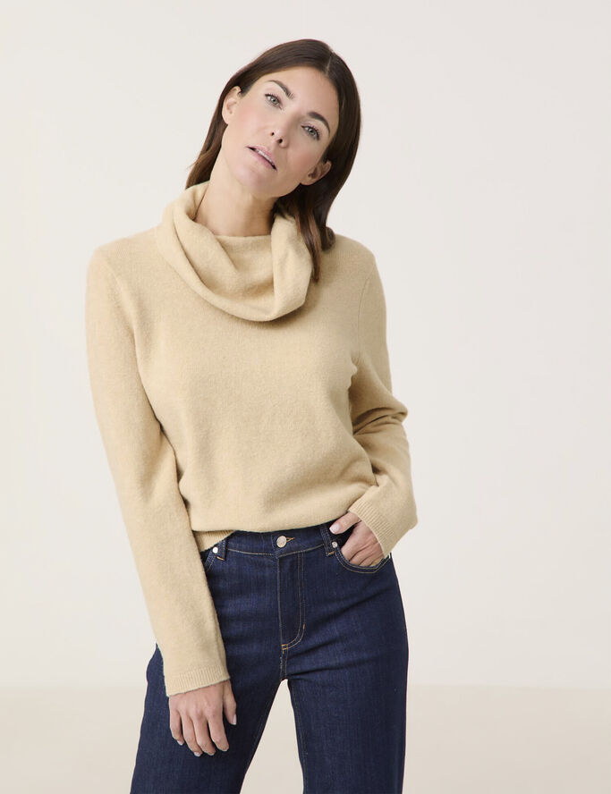 Gerry Weber PULLOVER 1/1 SLEEVE Nature melange