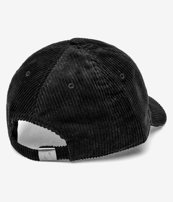 Carhartt WIP Harlem Corduroy 6 Panel Cap (black)