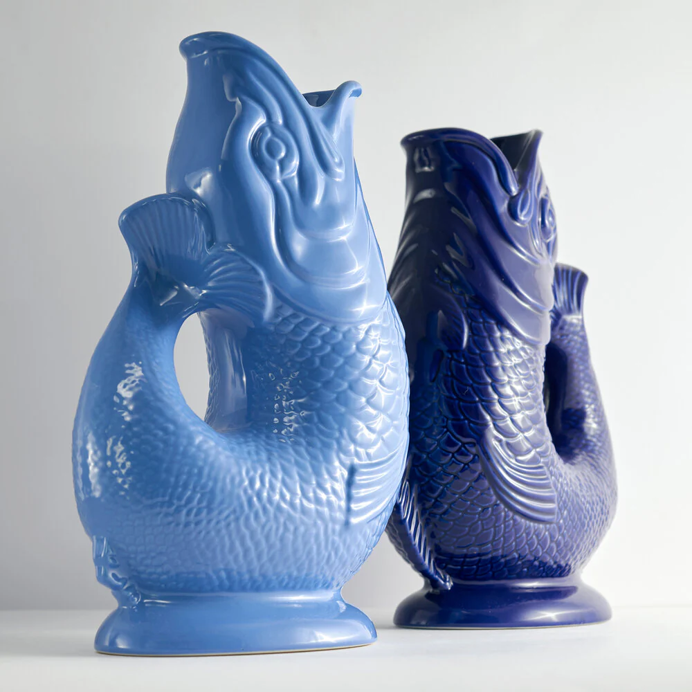 Gluckigluck  Gluggle kande, blue/cobalt blue - mini