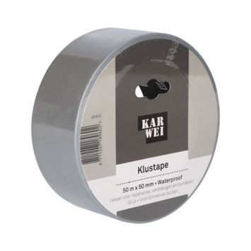 KARWEI klus- en reparatietape grijs 50 m x 50 mm