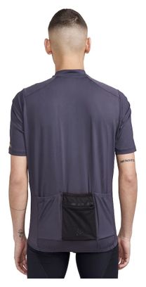 Maillot manches courtes Craft Adv Gravel Noir Sable