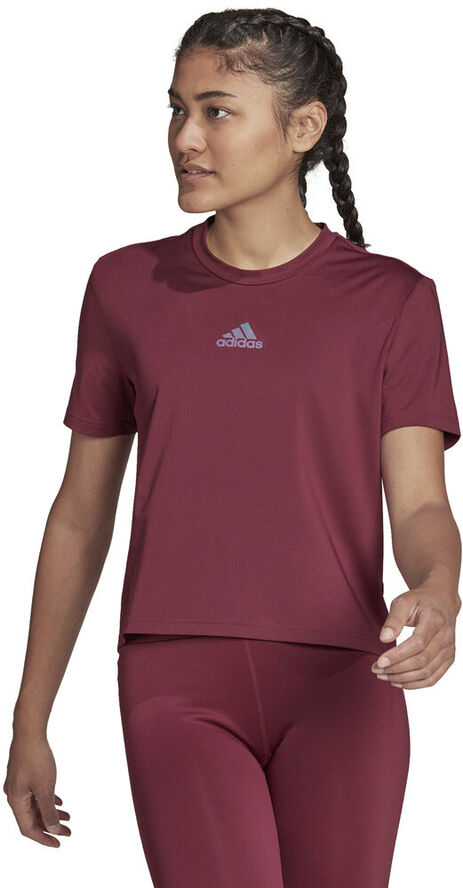 adidas AEROREADY You for You Sport trænings T-shirt Rød