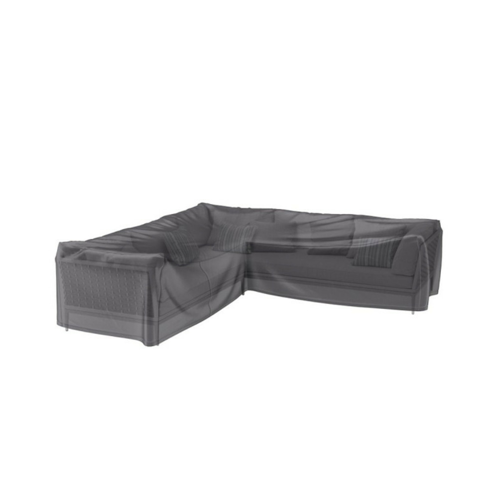 Housse de protection pour salon de jardin d'angle l255 x 100 cm